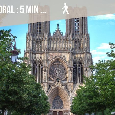 Centre - Parking - Cathedrale Apartman Reims Kültér fotó
